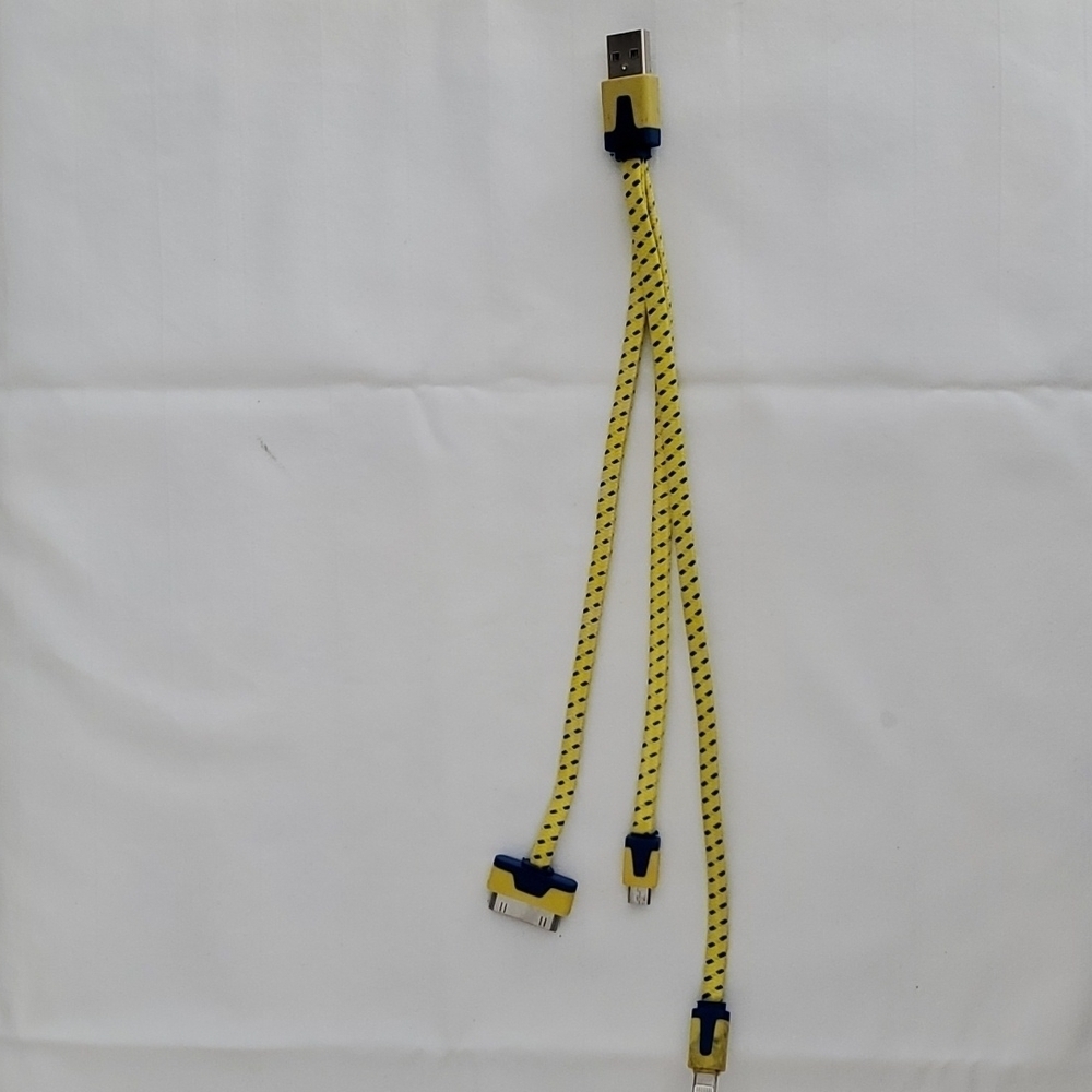 I-Phone, Micro USB & Legacy AIO USB Charger Cable Kit.